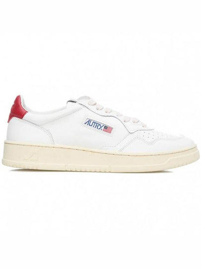 Medalist Red Tab Low Top Sneakers White - AUTRY - BALAAN 2