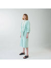 Women's Puff Sleeve Long Dress Mint - VOYONN - BALAAN 7