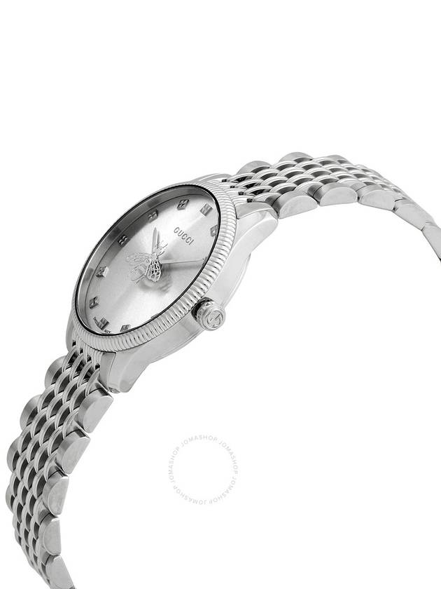 Women's G Timeless Watch Silver - GUCCI - BALAAN 3