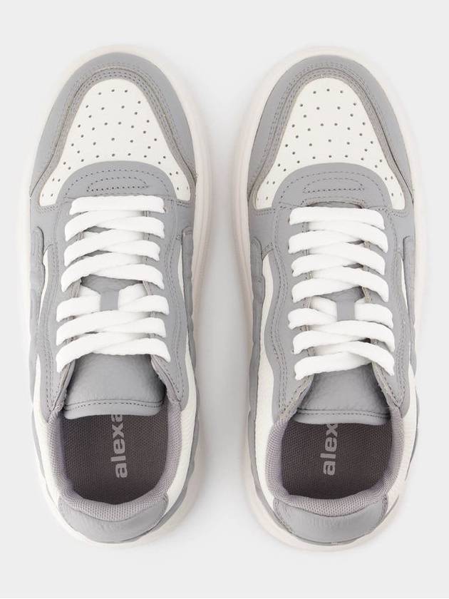 Puff Sneakers - Alexander Wang - Leather - Grey - ALEXANDER WANG - BALAAN 4