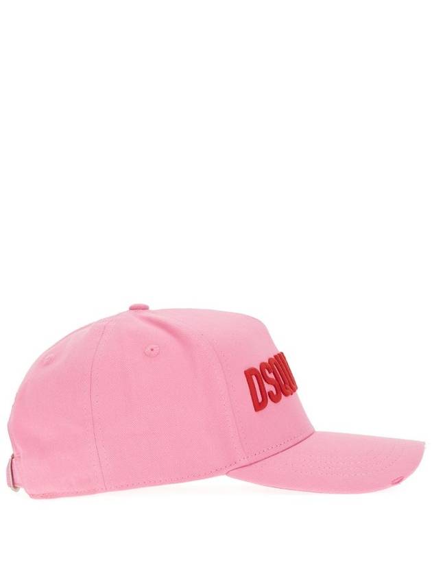 Hat BCW008905C00001 M1486 Pink - DSQUARED2 - BALAAN 3