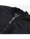 MA 1 Mode Flight Jacket MJM53504C1 BLACK - ALPHA INDUSTRIES - BALAAN 2