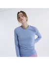 Round long sleeve tee blue 0098 - VOYONN - BALAAN 2