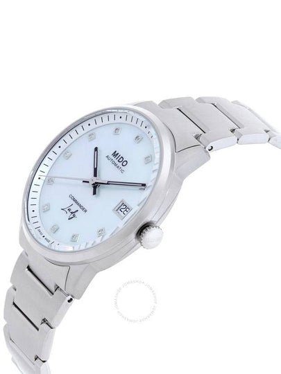 Mido Commander Automatic Diamond White Mother of Pearl Dial Ladies Watch M0212071110600 - MIDO - BALAAN 2