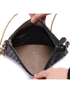 Intrecciato Chain Crossbody Bag Black - BOTTEGA VENETA - BALAAN 7