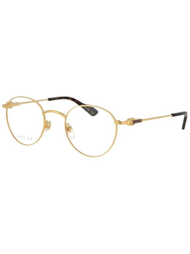 Eyewear Round Metal Eyeglasses Gold - GUCCI - BALAAN 3