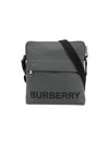 Neo Logo Print Square Cross Bag Charcoal - BURBERRY - BALAAN 1