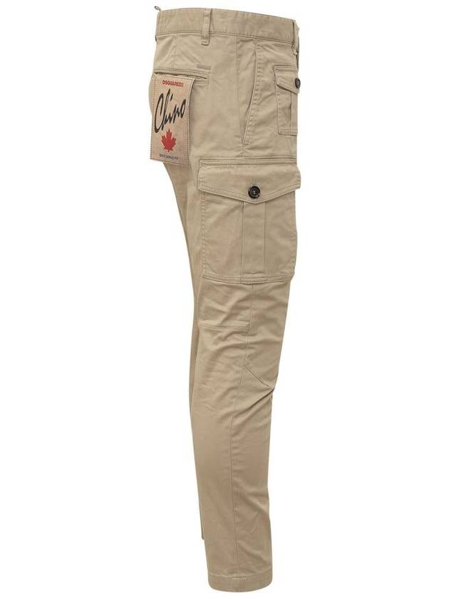 24 ss Cargo Cotton Pants WITH Pocket S74KB0818S39021111 B0650426617 - DSQUARED2 - BALAAN 4