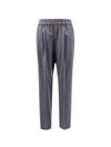 Straight Pants Grey - BRUNELLO CUCINELLI - BALAAN 2