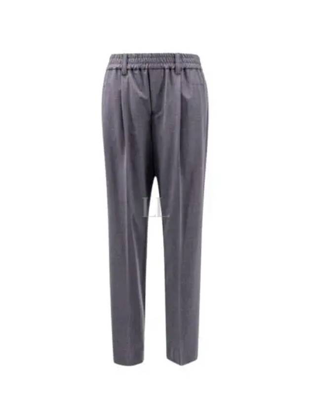 Straight Pants Grey - BRUNELLO CUCINELLI - BALAAN 2