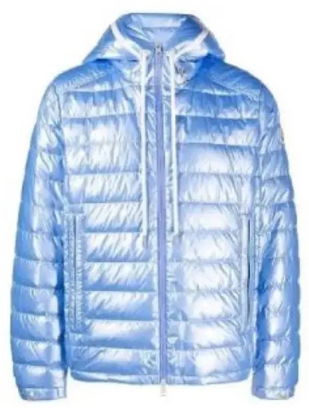 Akinari Short Down Padding Light Blue - MONCLER - BALAAN 2