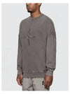 Flag Embroidery Logo Sweatshirt Khaki - STONE ISLAND - BALAAN 2