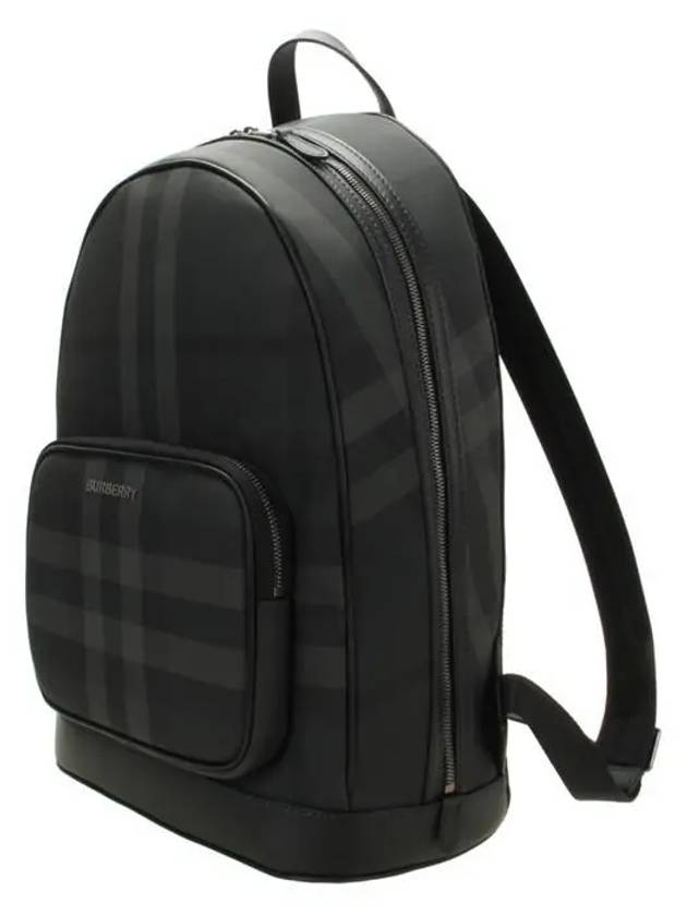 Rocco Backpack Charcoal - BURBERRY - BALAAN 3