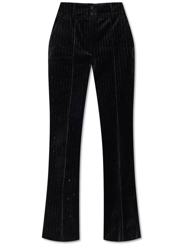 AllSaints Velvet Trousers Sevenh, Women's, Black - ALLSAINTS - BALAAN 1