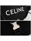 Logo Print Small Nylon Belt Bag Black - CELINE - BALAAN 4