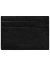 Sartorial 5CC Leather Card Wallet Black - MONTBLANC - BALAAN 3