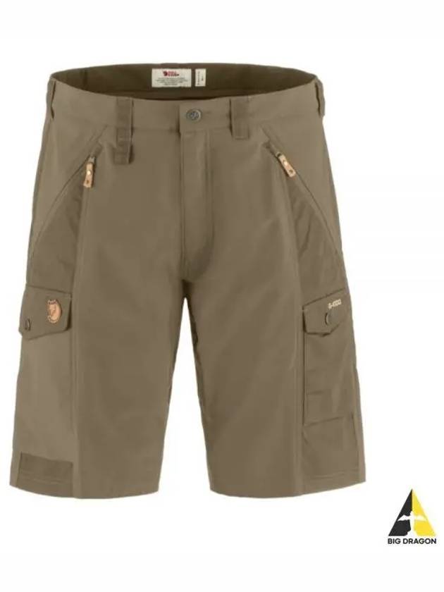 24 Men s Abisko Shorts Light Olive 82833622 M DARK - FJALL RAVEN - BALAAN 2