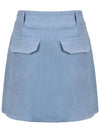 Front slit mini skirt MW4SS690 - P_LABEL - BALAAN 6