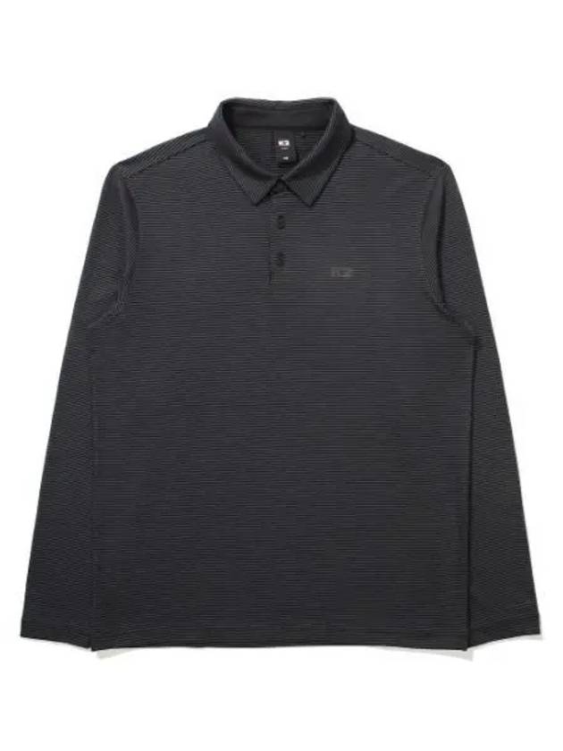 K2 BOOST Fall Striped Polo T Shirt Black - KATE - BALAAN 1