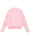 Woven patch windproof knit sweater OF2502LBPINK - ONOFF - BALAAN 2