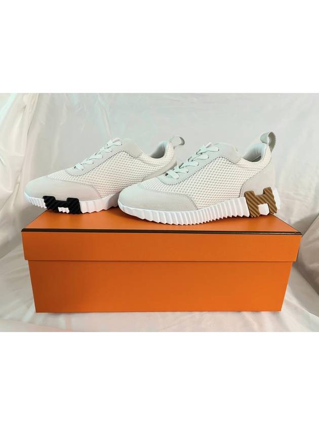 Bouncing Low Top Sneakers Blanc - HERMES - BALAAN 5