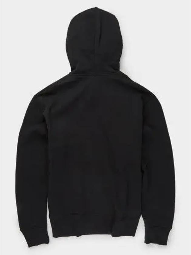 Ferris Face Patch Hoodie Black - ACNE STUDIOS - BALAAN 3