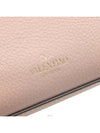 Pink Beige Calfskin Gold Rockstud Clutch Cross Bag QW2B0181VSH - VALENTINO - BALAAN 9