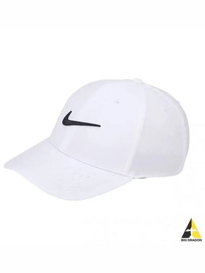 Dry Fit Club Structure Swoosh Cap White Black FB5625 100 - NIKE - BALAAN 2