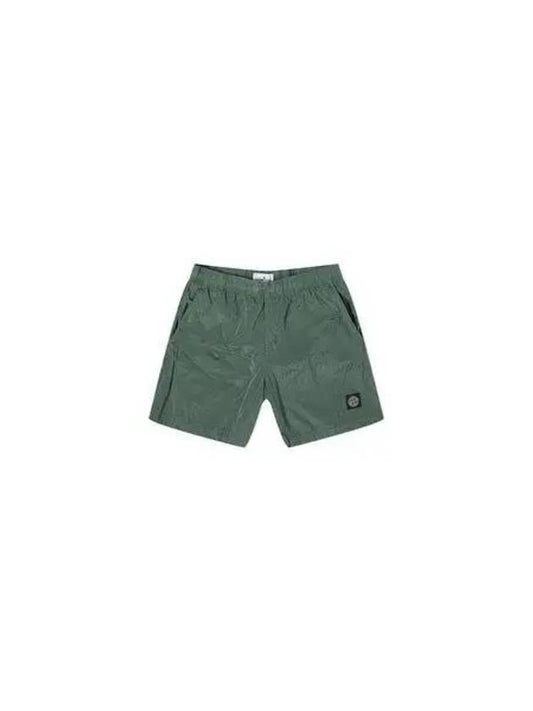 Nylon Metal Swimming Trunk Shorts Green - STONE ISLAND - BALAAN 2