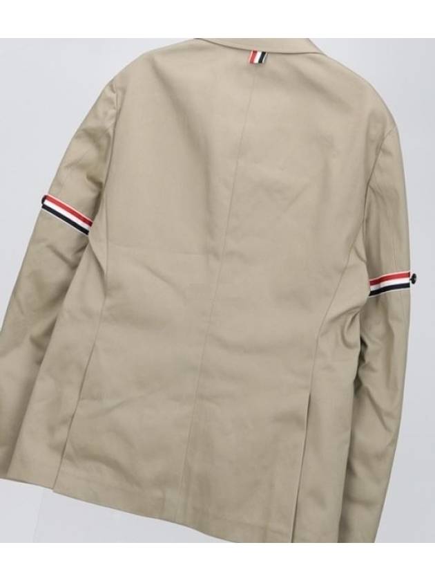 Armband Unconstructed Classic Jacket Navy Beige - THOM BROWNE - BALAAN 3