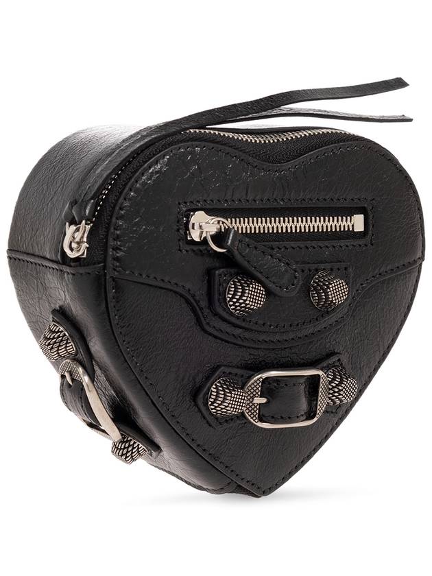 Le Cagole Heart Mini Bag Black - BALENCIAGA - BALAAN 5