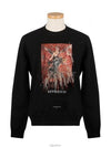 NMW18205 009 AFFRESCO Black Sweatshirt - IH NOM UH NIT - BALAAN 1