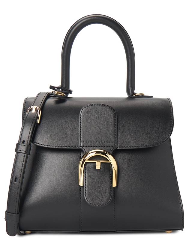 Brillant PM Box Calf Tote Bag Black - DELVAUX - BALAAN 3