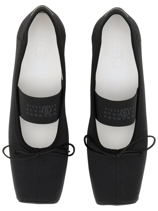 Mm6 Maison Margiela Ballerina With Logo - MAISON MARGIELA - BALAAN 6