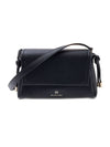 Logo Plaque Leather Shoulder Bag Black - MICHAEL KORS - BALAAN 2