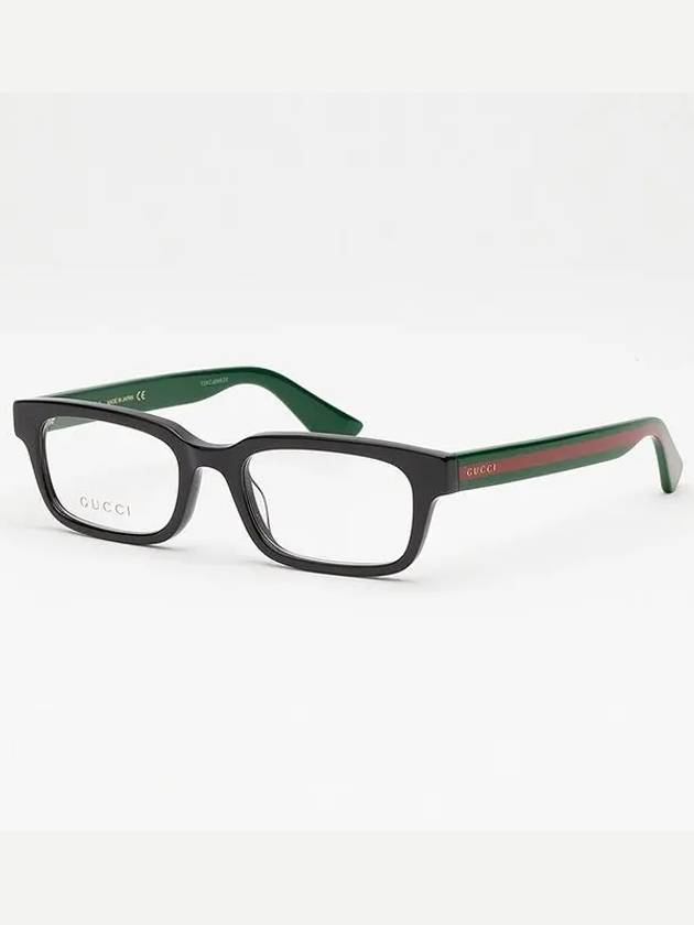 Square Acetate Eyeglasses Black - GUCCI - BALAAN 9