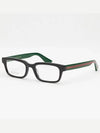 Square Acetate Eyeglasses Black - GUCCI - BALAAN 7