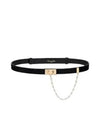 Caro  20MM Smooth Calfskin Belt Black - DIOR - BALAAN 2