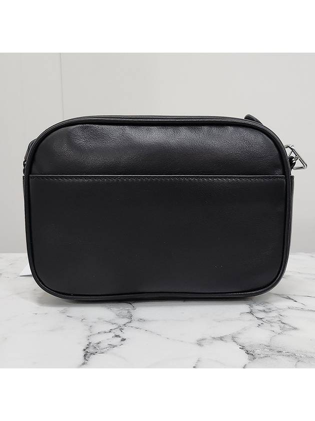 Reedition Camera Leather Cross Bag Black - COURREGES - BALAAN 5