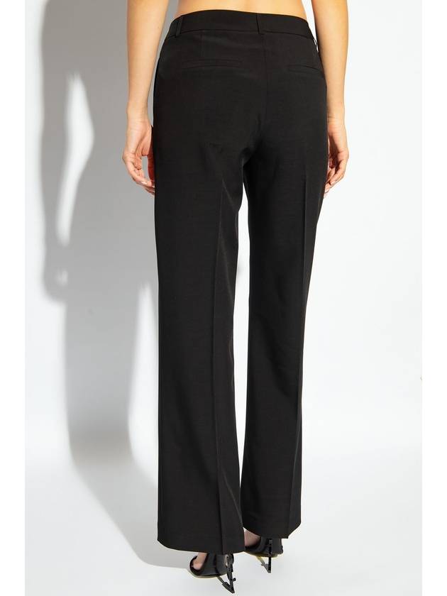 HERSKIND ‘Jackmann’ Pleat-front Trousers, Women's, Black - BIRGITTE HERSKIND - BALAAN 4