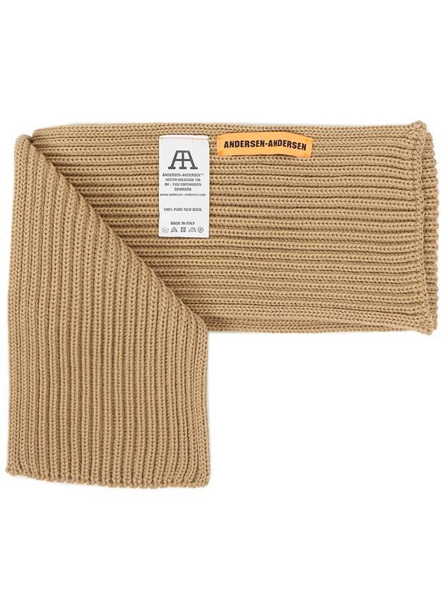 Muffler scarf SCARF CAMEL - ANDERSEN-ANDERSEN - BALAAN 4