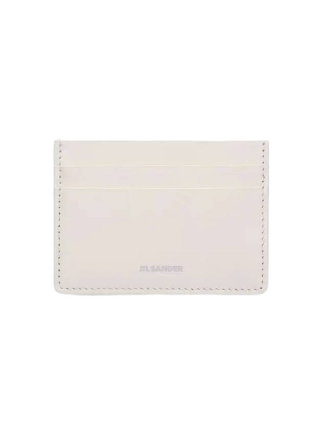 Logo Card Wallet Eggshell - JIL SANDER - BALAAN 1