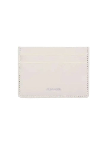 Logo Card Wallet Eggshell - JIL SANDER - BALAAN 1