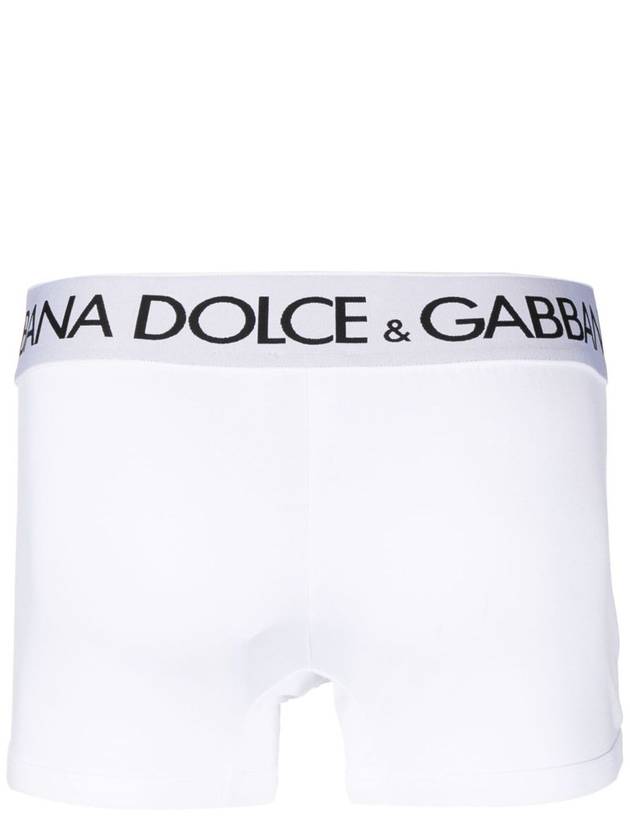 Logo Boxer Cotton Briefs White B0480428689 - DOLCE&GABBANA - BALAAN 3