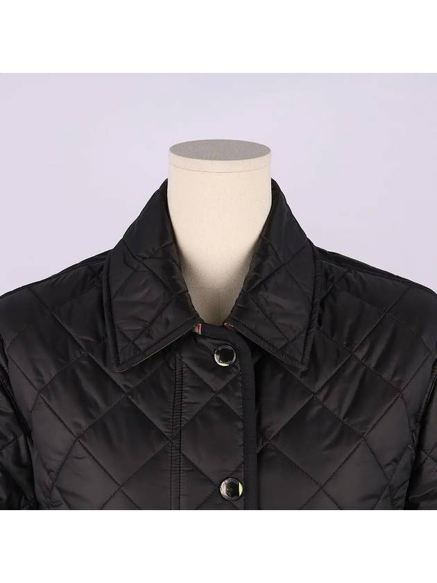 Dalry Quilted Jacket Black - BURBERRY - BALAAN 4