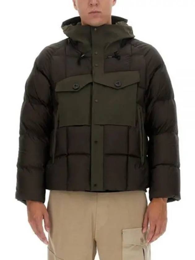 Tanker Combo Down Jacket Green - TEN C - BALAAN 2