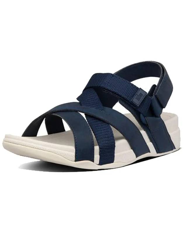 Adonis Adjustable Backstrap Sandals Navy - FITFLOP - BALAAN 2