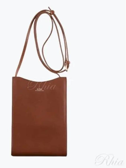 Jamie Neck Pouch Mini Bag Brown - A.P.C. - BALAAN 2