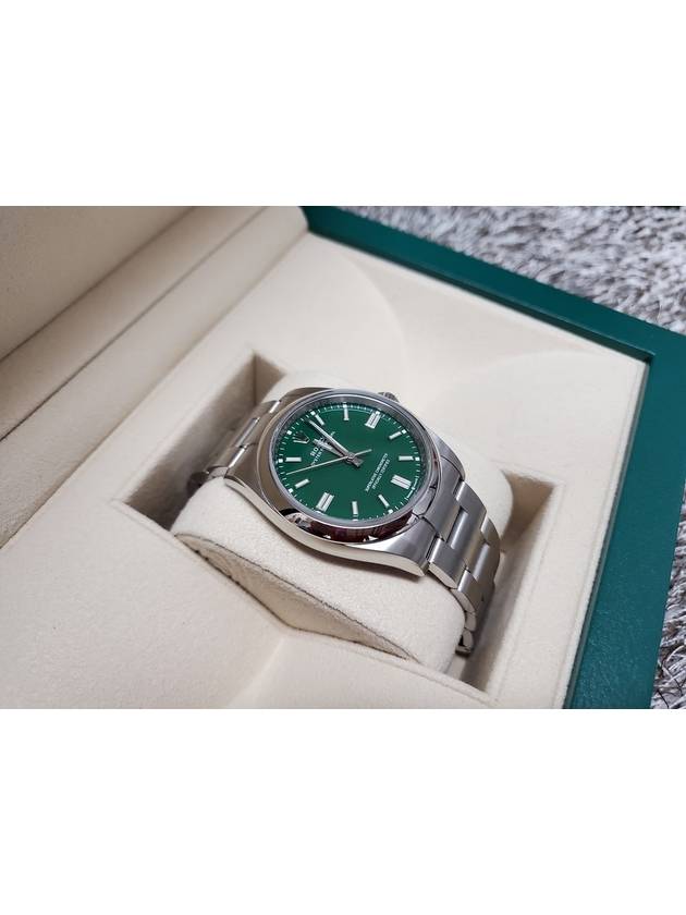 Rolex Oyster Perpetual Green 23 Years - ROLEX - BALAAN 4