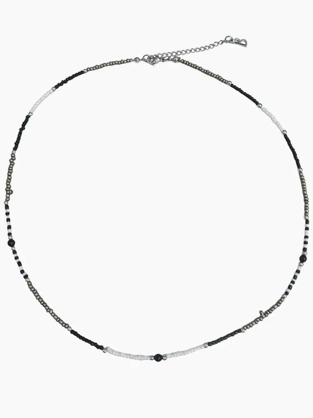 Men s Beads Necklace CLEF TRANSPOSE NEC - BASSCLEF - BALAAN 4